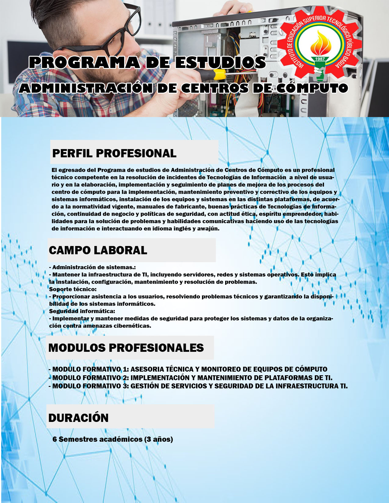 Administración de centros de cómputo